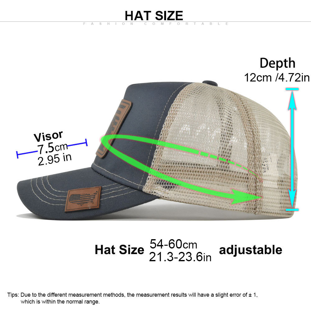 새로운 유니섹스 패션 봄 여름 야구 모자 스냅백 메쉬  - Trucker Cap Mesh 리뷰 및 가격
