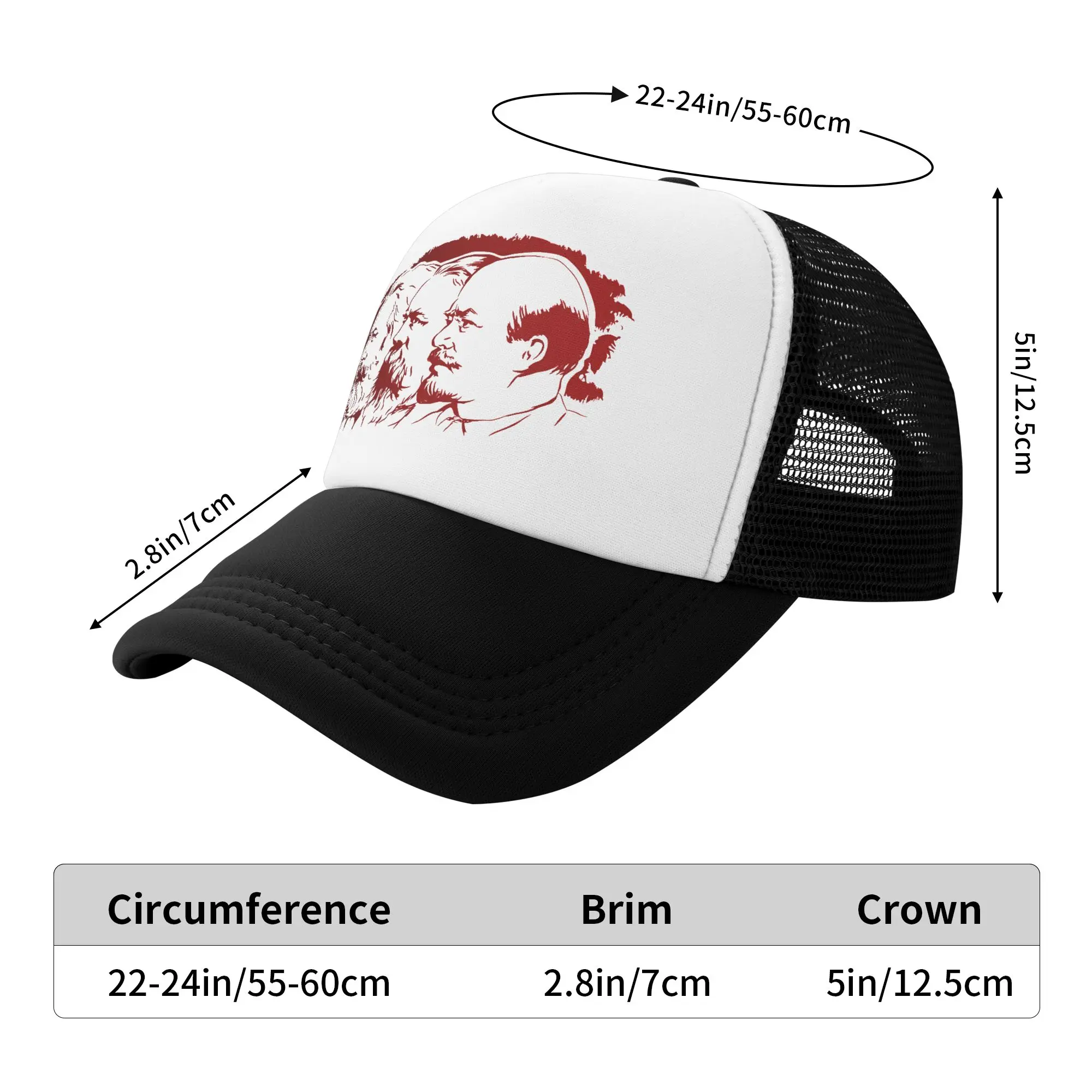 새로운 마르크스 엥겔스 레닌 메쉬 선햇 K팝 록 통기성 - Trucker Cap Mesh 리뷰 및 가격